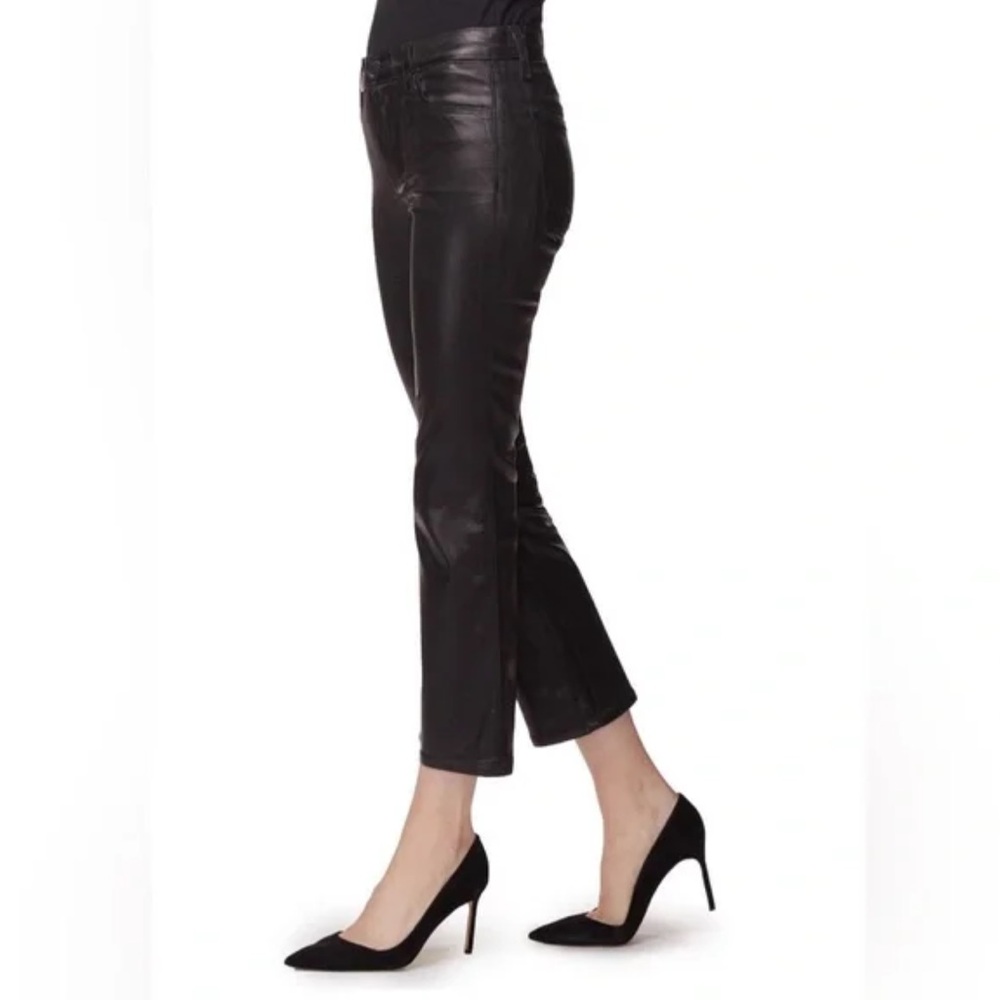 J Brand “Selena” Mid-Rise Cropped Bootcut – Size 29 — Galactic Black - Picture 3 of 10